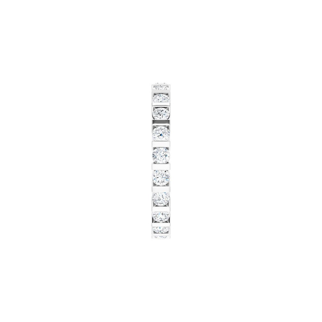 1 1/4 CTW Natural Diamond Eternity Band