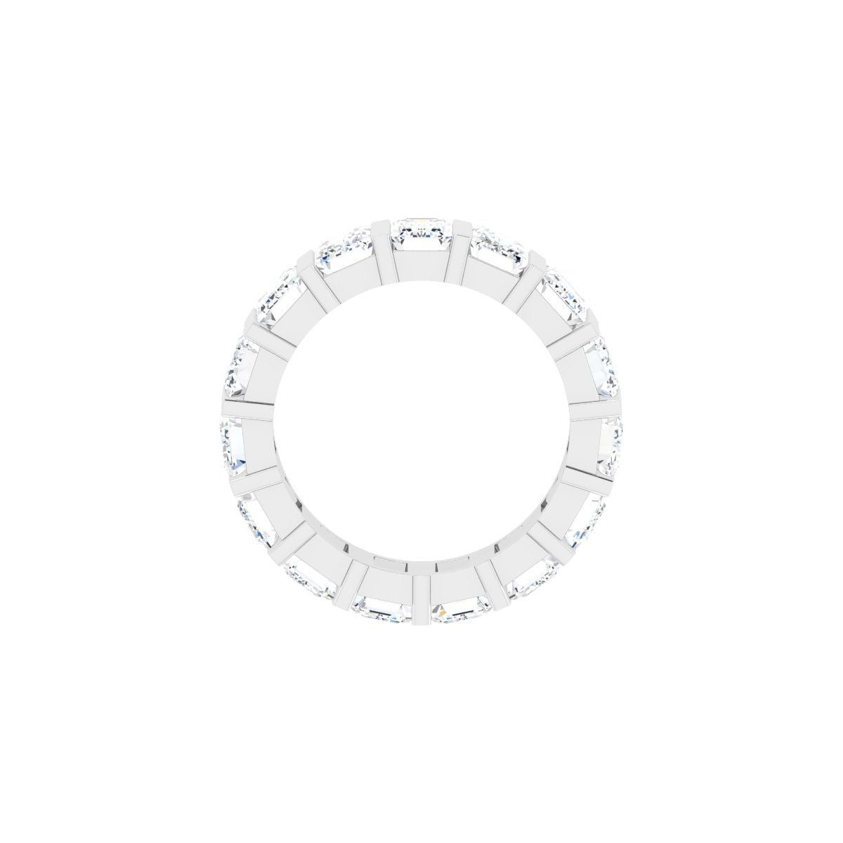 9 CTW Lab-Grown Diamond Eternity Band