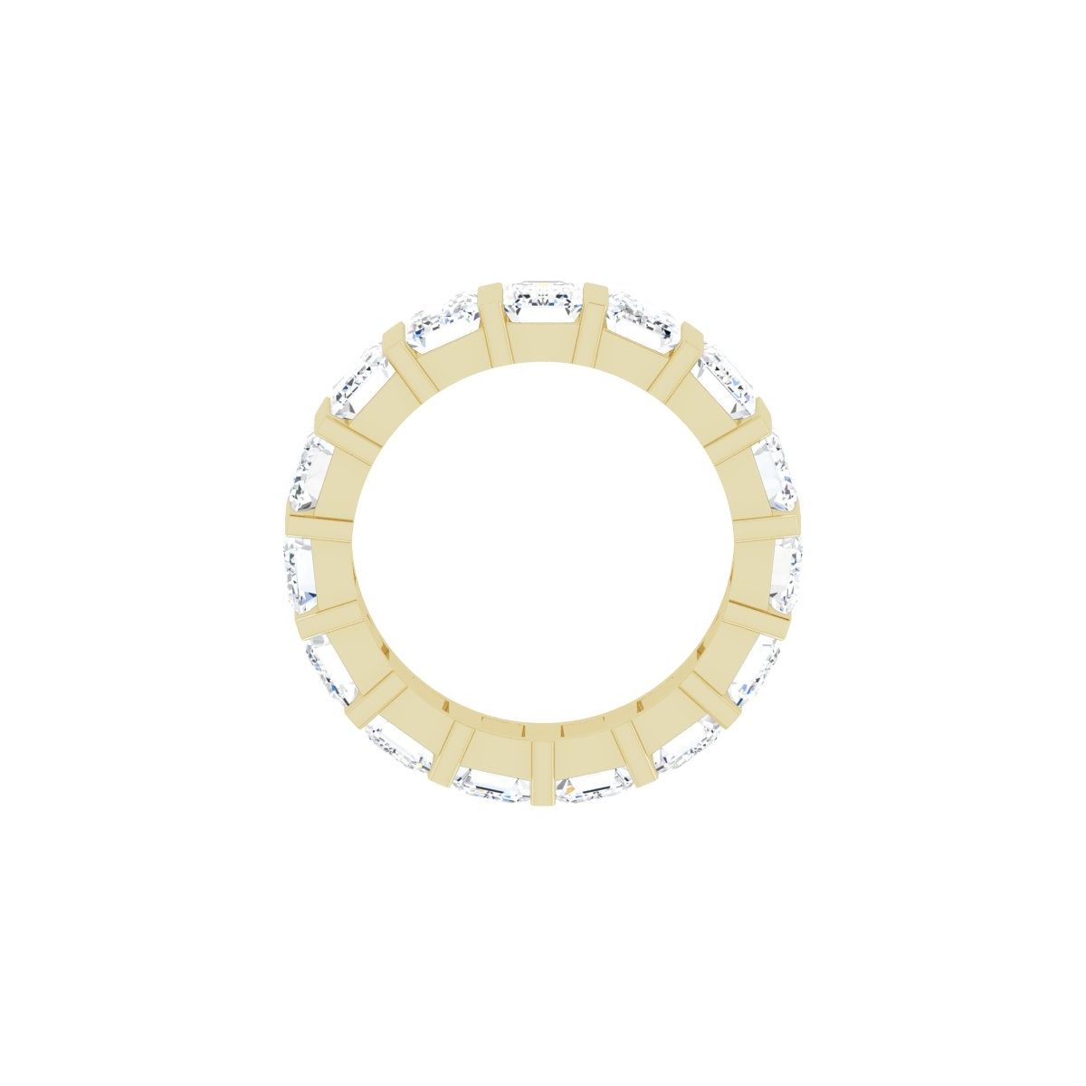 9 CTW Lab-Grown Diamond Eternity Band in 14k yellow gold