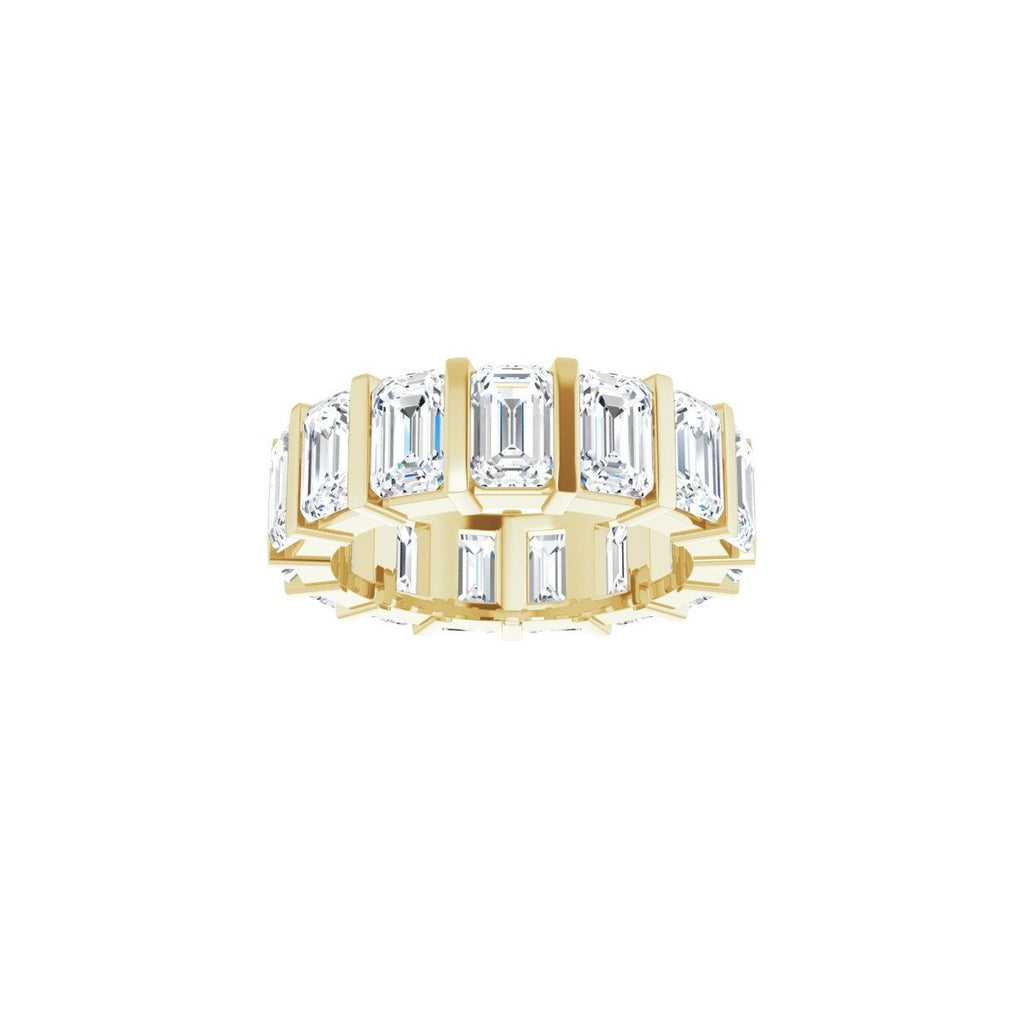 9 CTW Lab-Grown Diamond Eternity Band in 14k yellow gold
