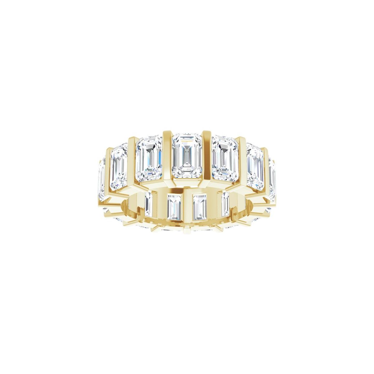 9 CTW Lab-Grown Diamond Eternity Band in 14k yellow gold