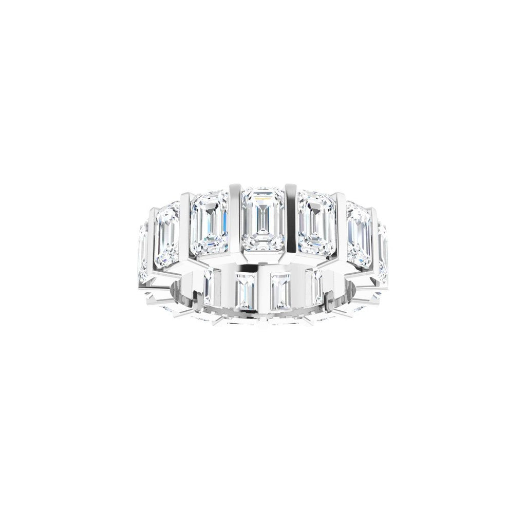 9 CTW Lab-Grown Diamond Eternity Band