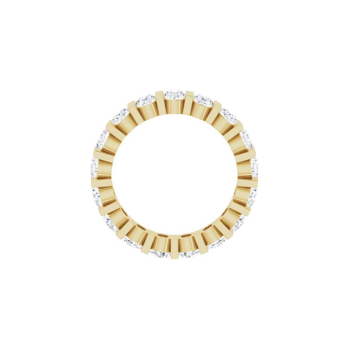 2 3/4 CTW Lab-Grown Diamond Eternity Band in 14k yellow gold