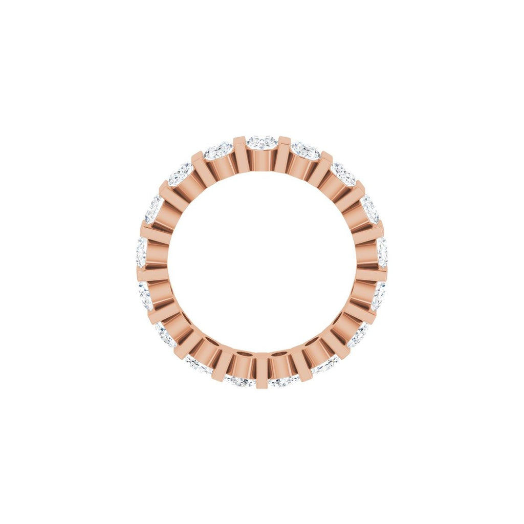 2 3/4 CTW Lab-Grown Diamond Eternity Band in 14k rose gold