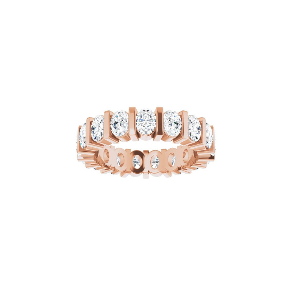 2 3/4 CTW Lab-Grown Diamond Eternity Band in 14k rose gold