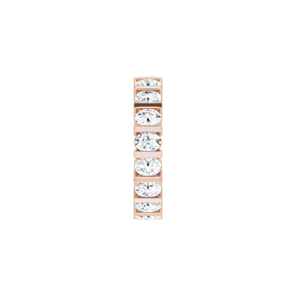 2 3/4 CTW Lab-Grown Diamond Eternity Band in 14k rose gold