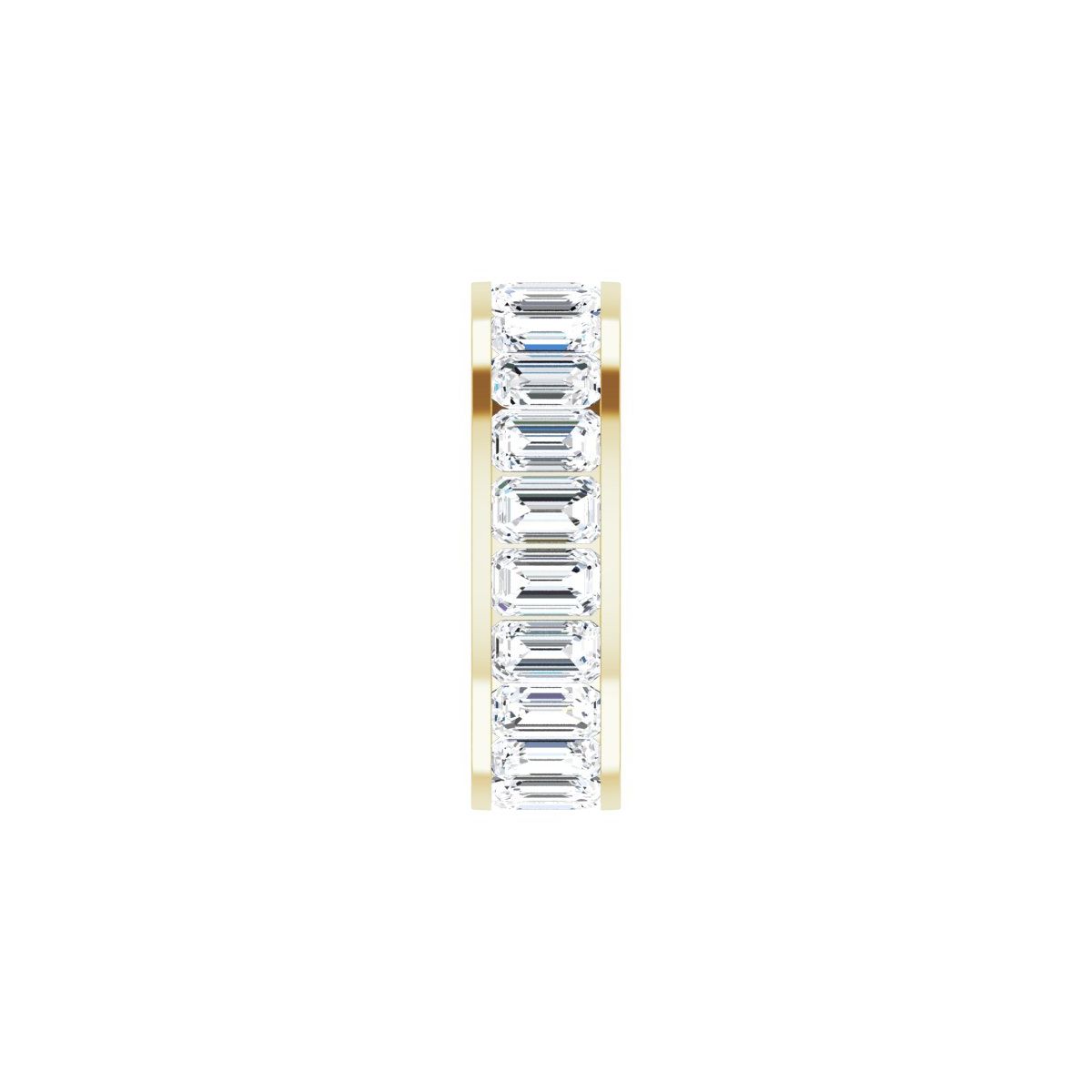 7 3/4 CTW Natural Diamond Eternity Band in 14k yellow gold