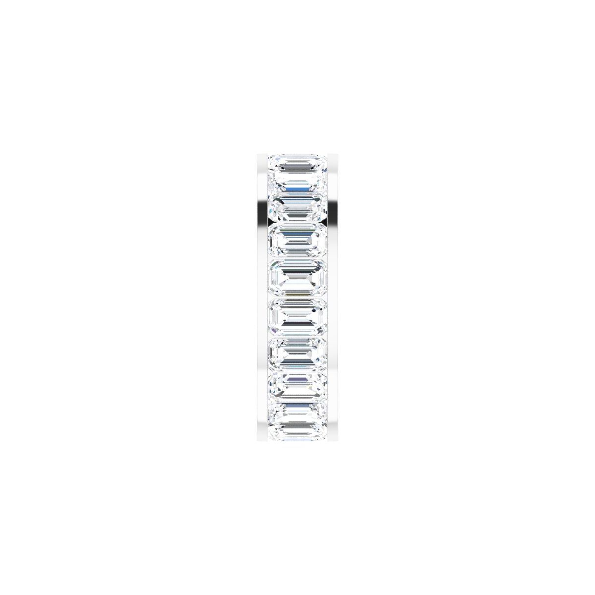 7 3/4 CTW Natural Diamond Eternity Band in 14k white gold