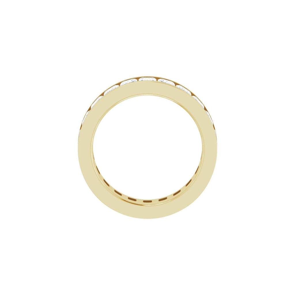7 3/4 CTW Natural Diamond Eternity Band in 14k yellow gold