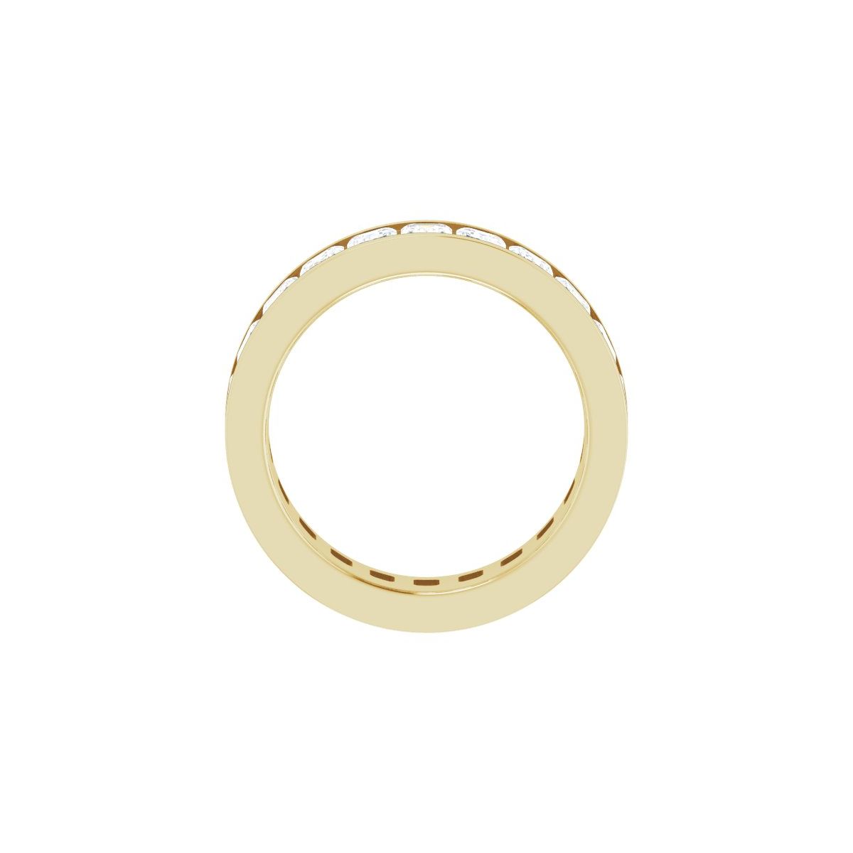 7 3/4 CTW Natural Diamond Eternity Band in 14k yellow gold