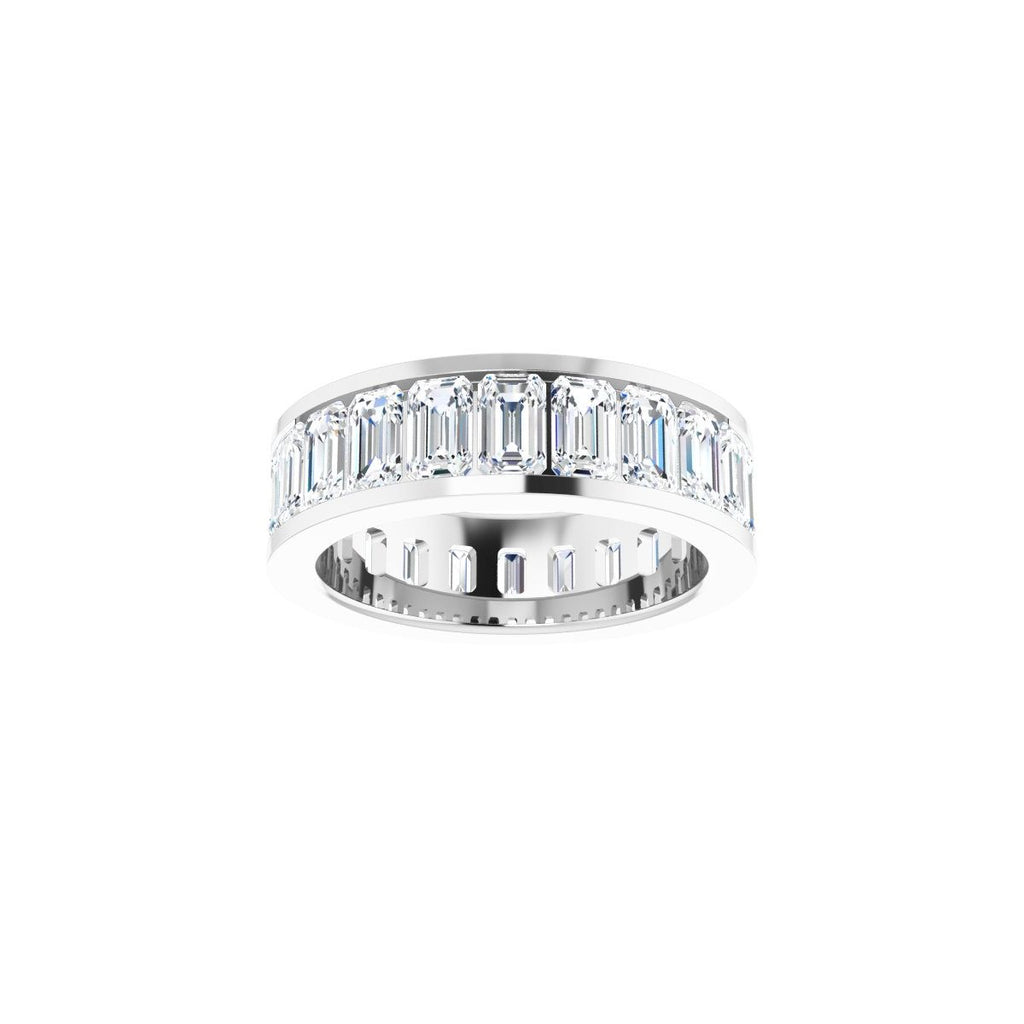 7 3/4 CTW Natural Diamond Eternity Band in 14k white gold