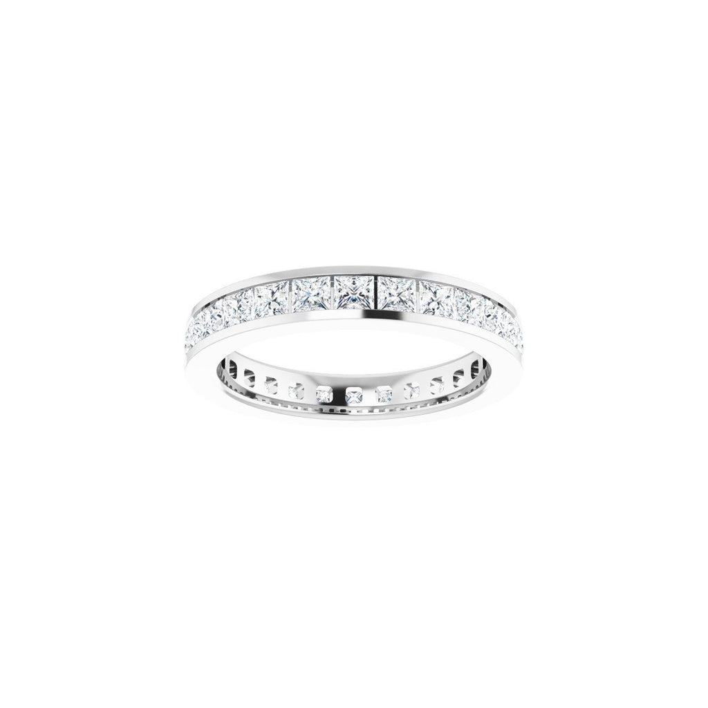 2 1/3 CTW Lab-Grown Diamond Eternity Band in 14k white gold