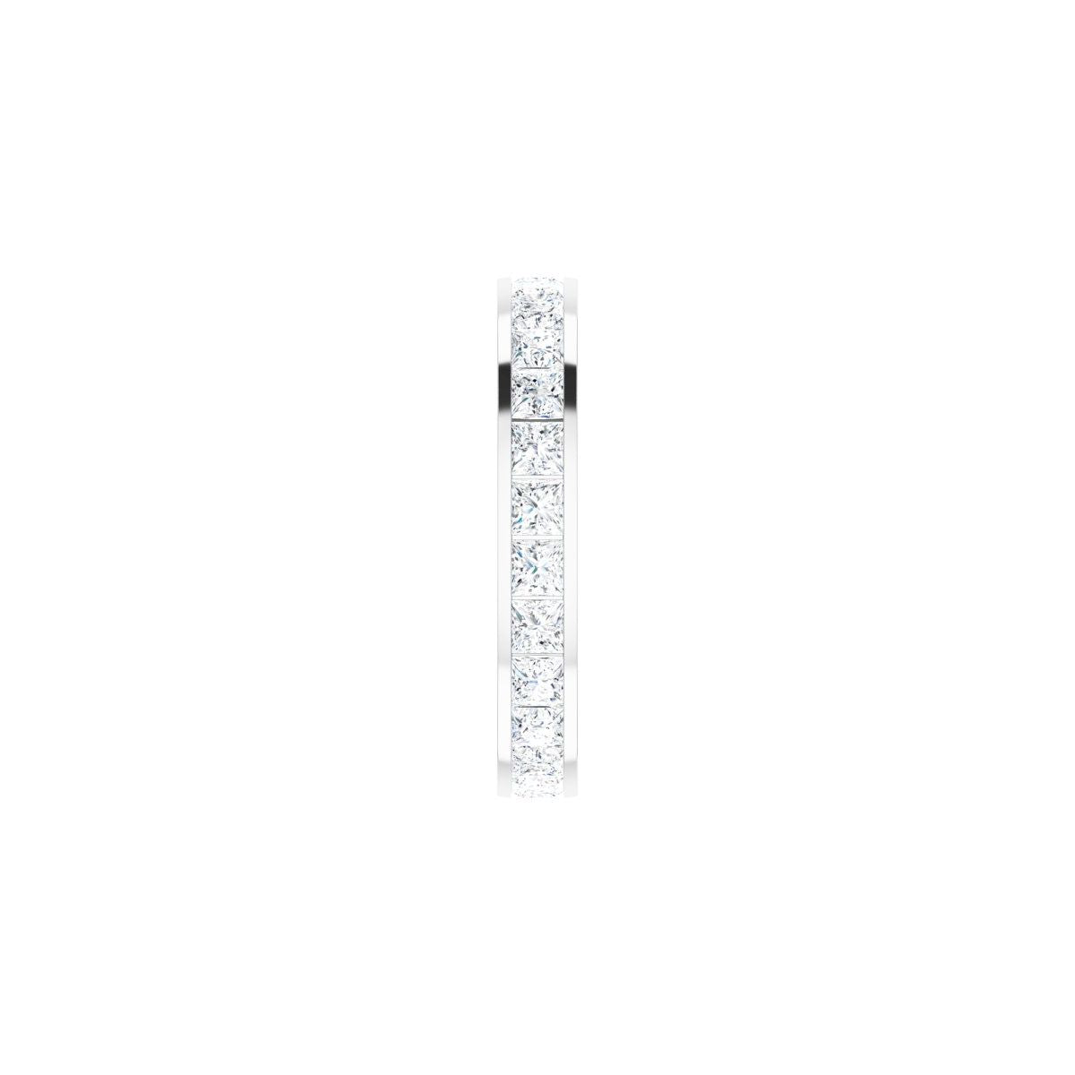 2 1/3 CTW Lab-Grown Diamond Eternity Band in 14k white gold