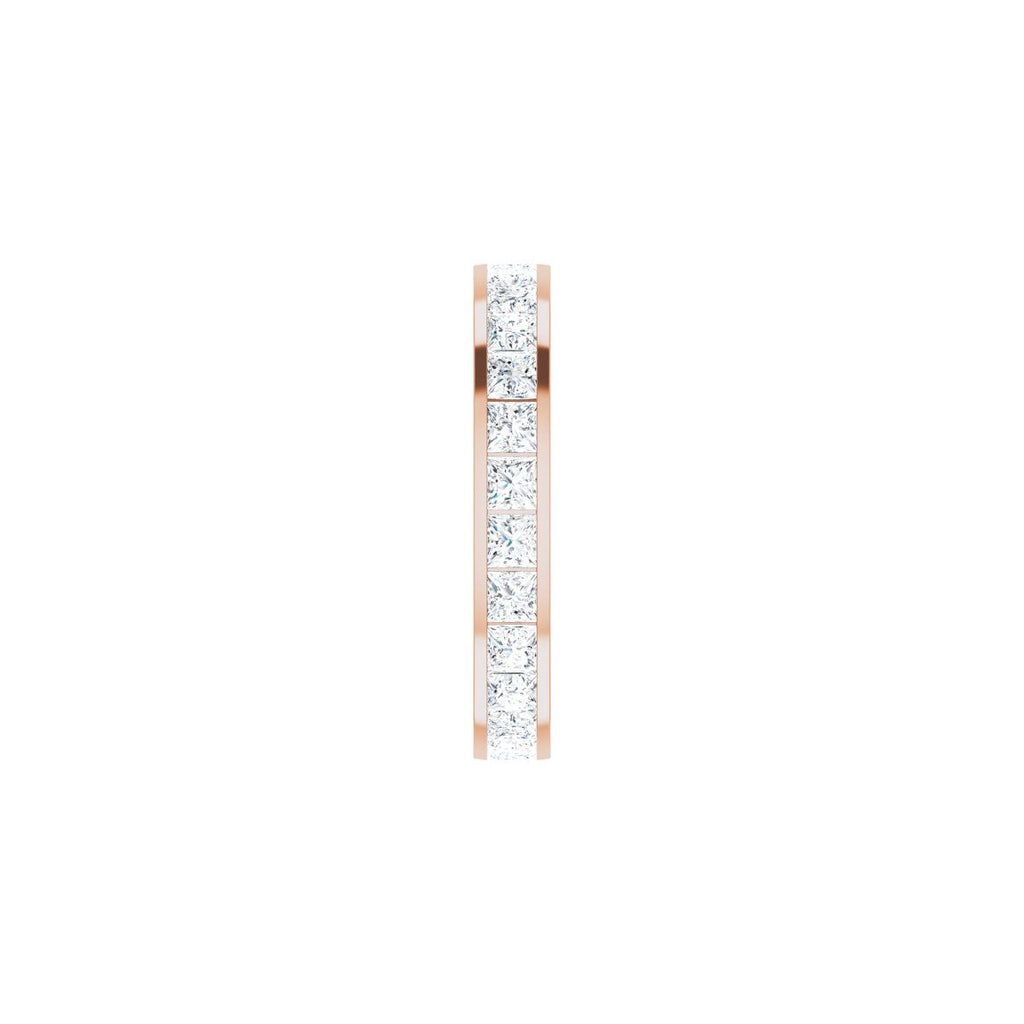 2 1/3 CTW Lab-Grown Diamond Eternity Band in 14k rose gold