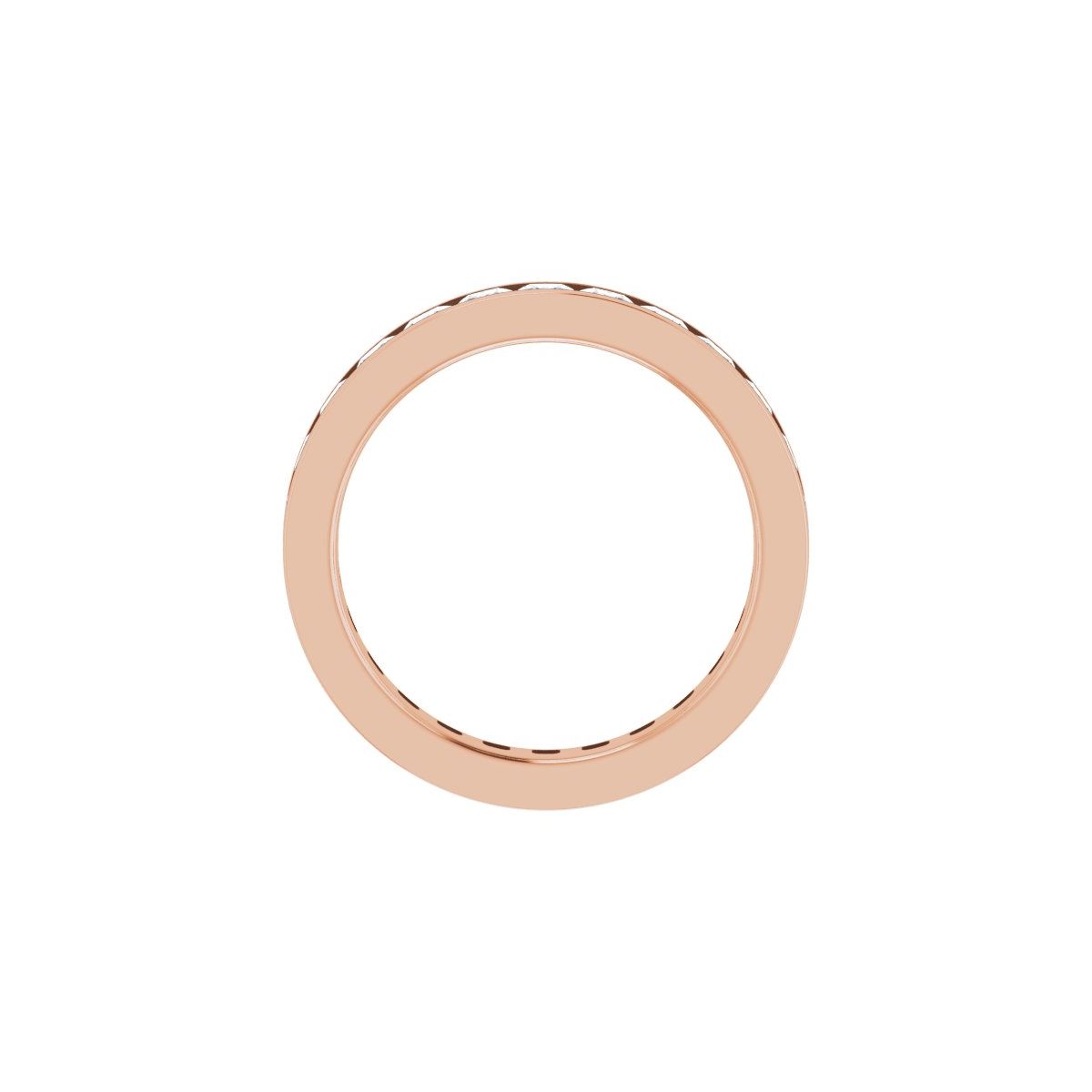 2 1/3 CTW Lab-Grown Diamond Eternity Band in 14k rose gold