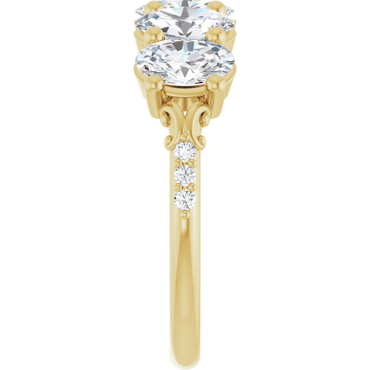 1 9/10 CTW Natural Diamond Anniversary Band in 14k yellow gold