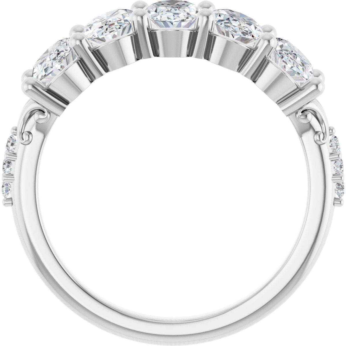 1 9/10 CTW Natural Diamond Anniversary Band