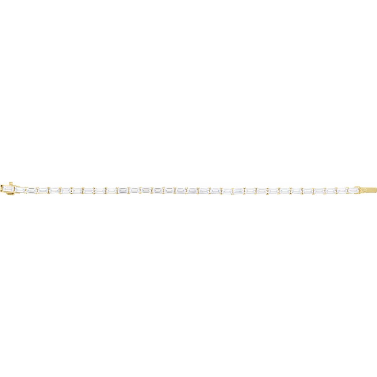 6 1/5 CTW Lab-Grown Diamond Bracelet in 14k yellow gold