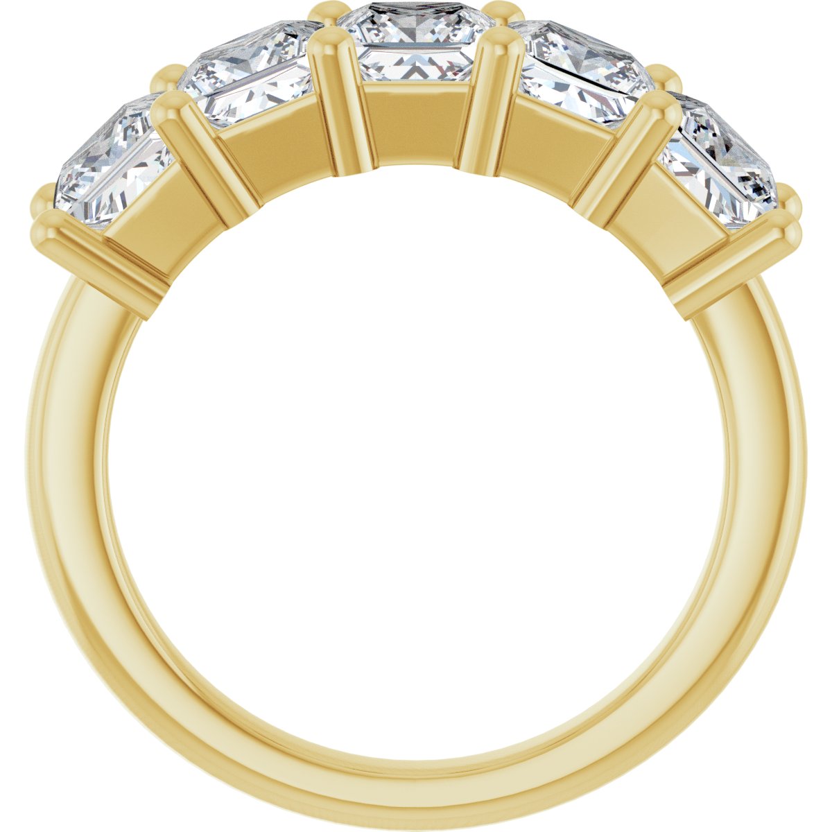 2 1/3 CTW Natural Diamond Anniversary Band in 14k yellow gold