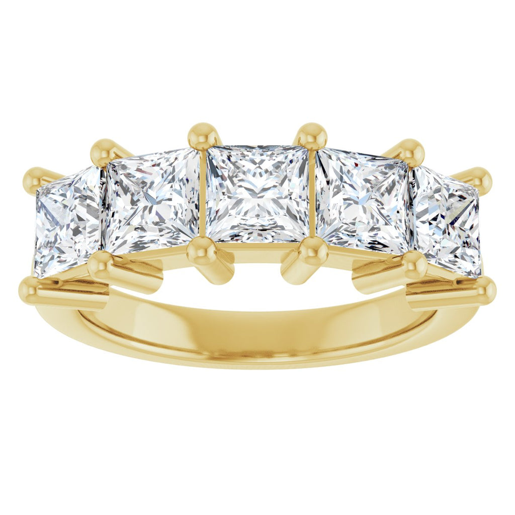 2 1/3 CTW Natural Diamond Anniversary Band in 14k yellow gold