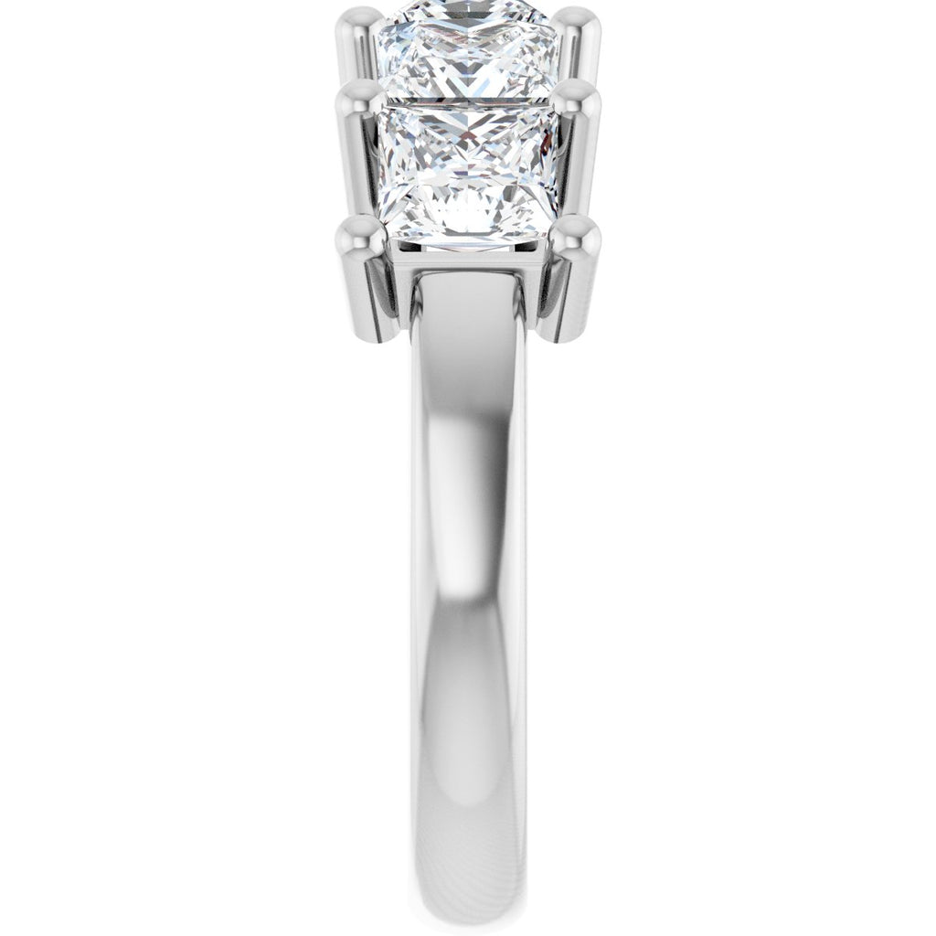 2 1/3 CTW Natural Diamond Anniversary Band in 14k white gold