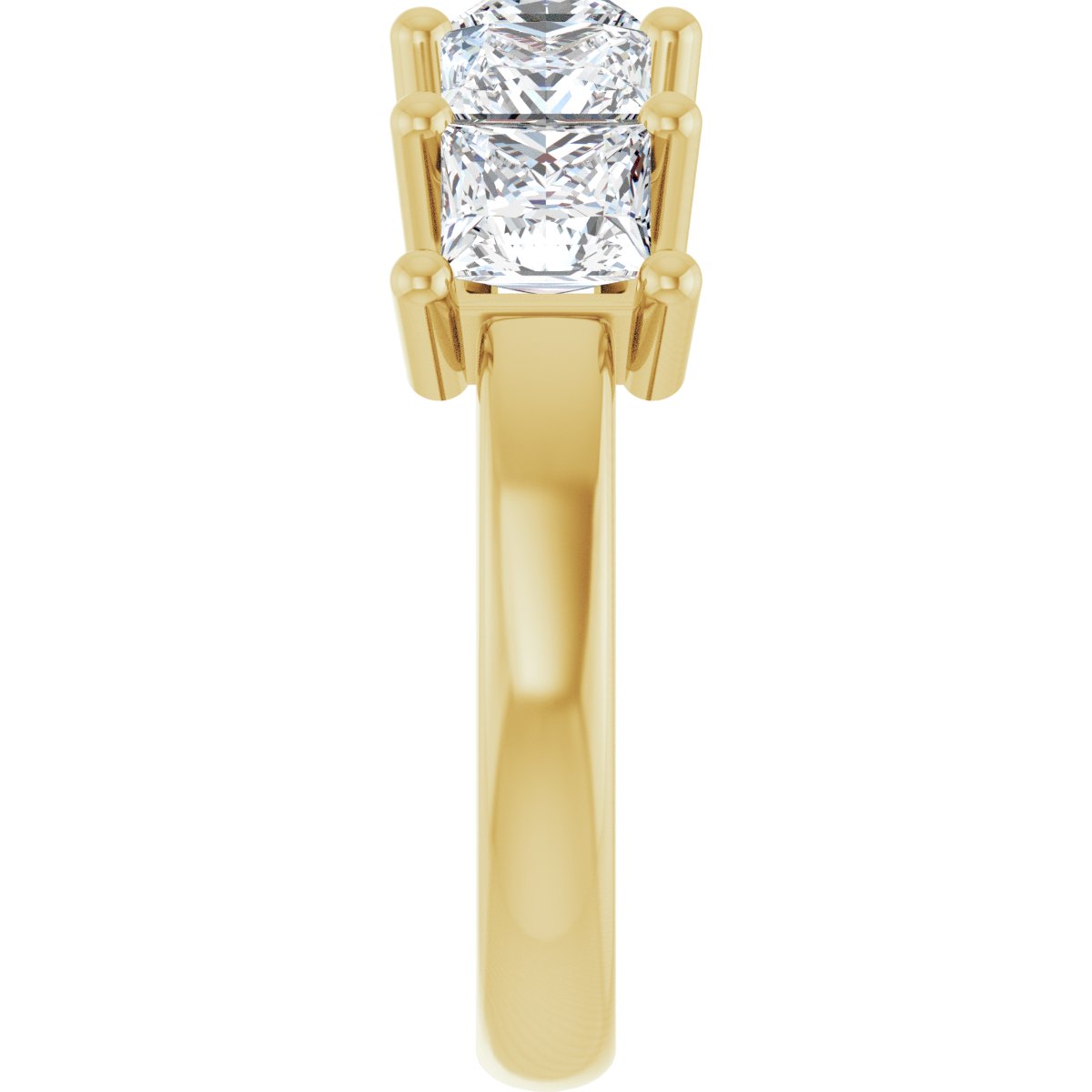 2 5/8 CTW Lab-Grown Diamond Anniversary Band in 14k yellow gold