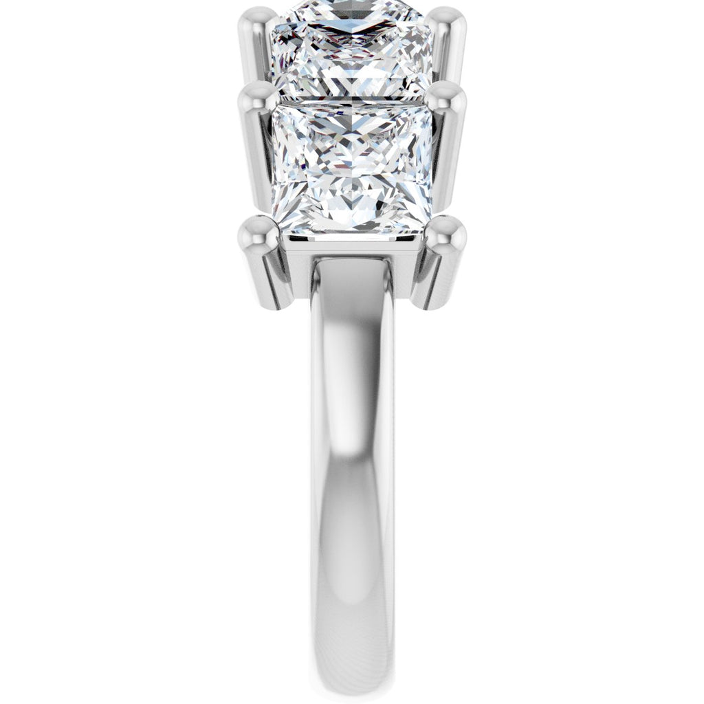 5 CTW Lab-Grown Diamond Anniversary Band in 14k white gold
