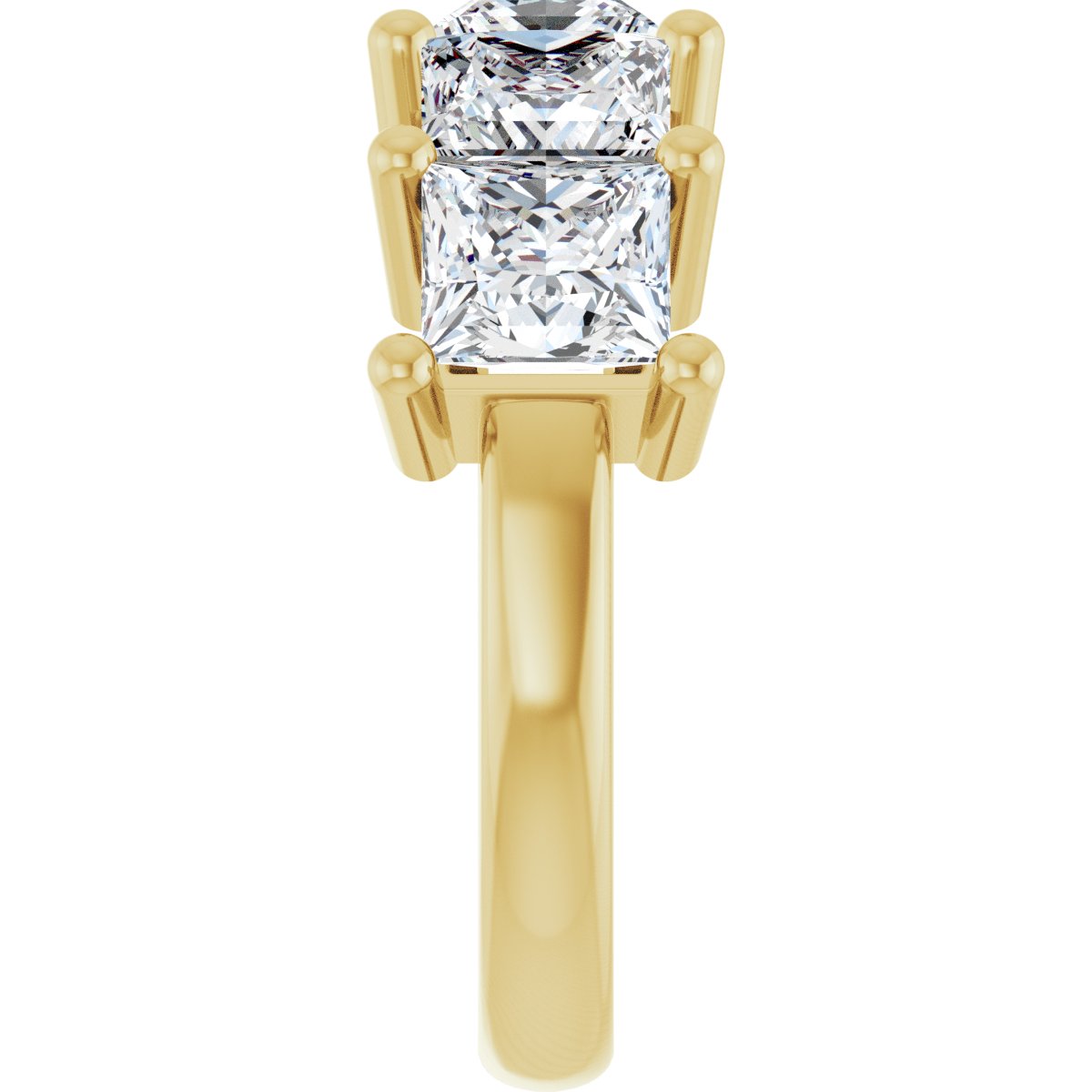 5 CTW Lab-Grown Diamond Anniversary Band in 14k yellow gold