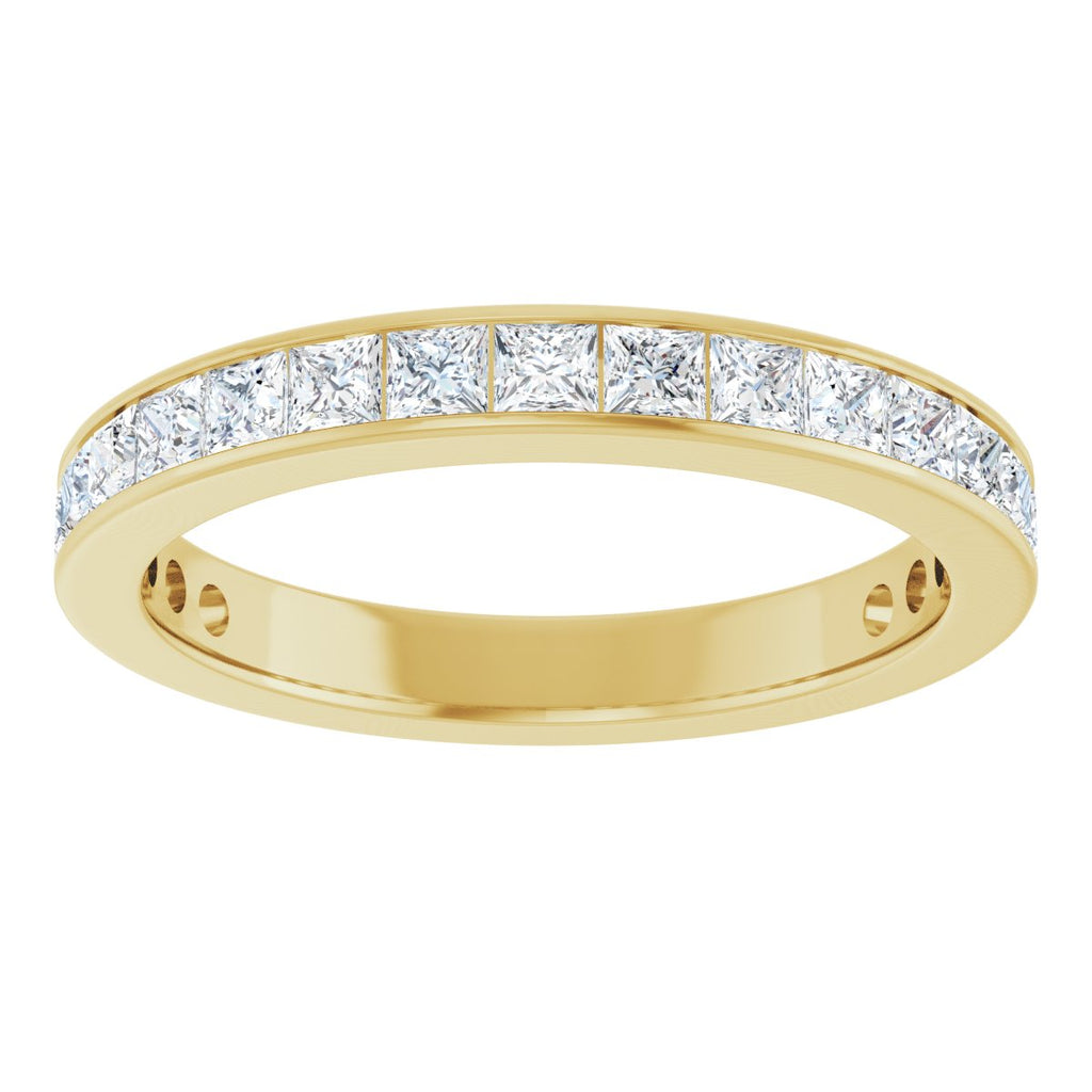 3 3/8 CTW Natural Diamond Anniversary Band in 14k yellow gold