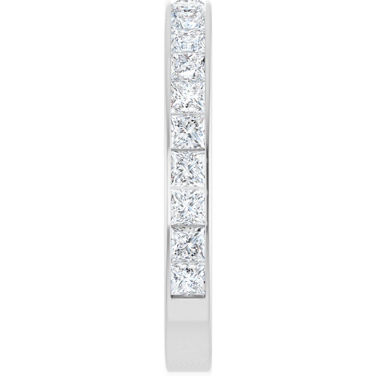 3 3/8 CTW Natural Diamond Anniversary Band in 14k white gold
