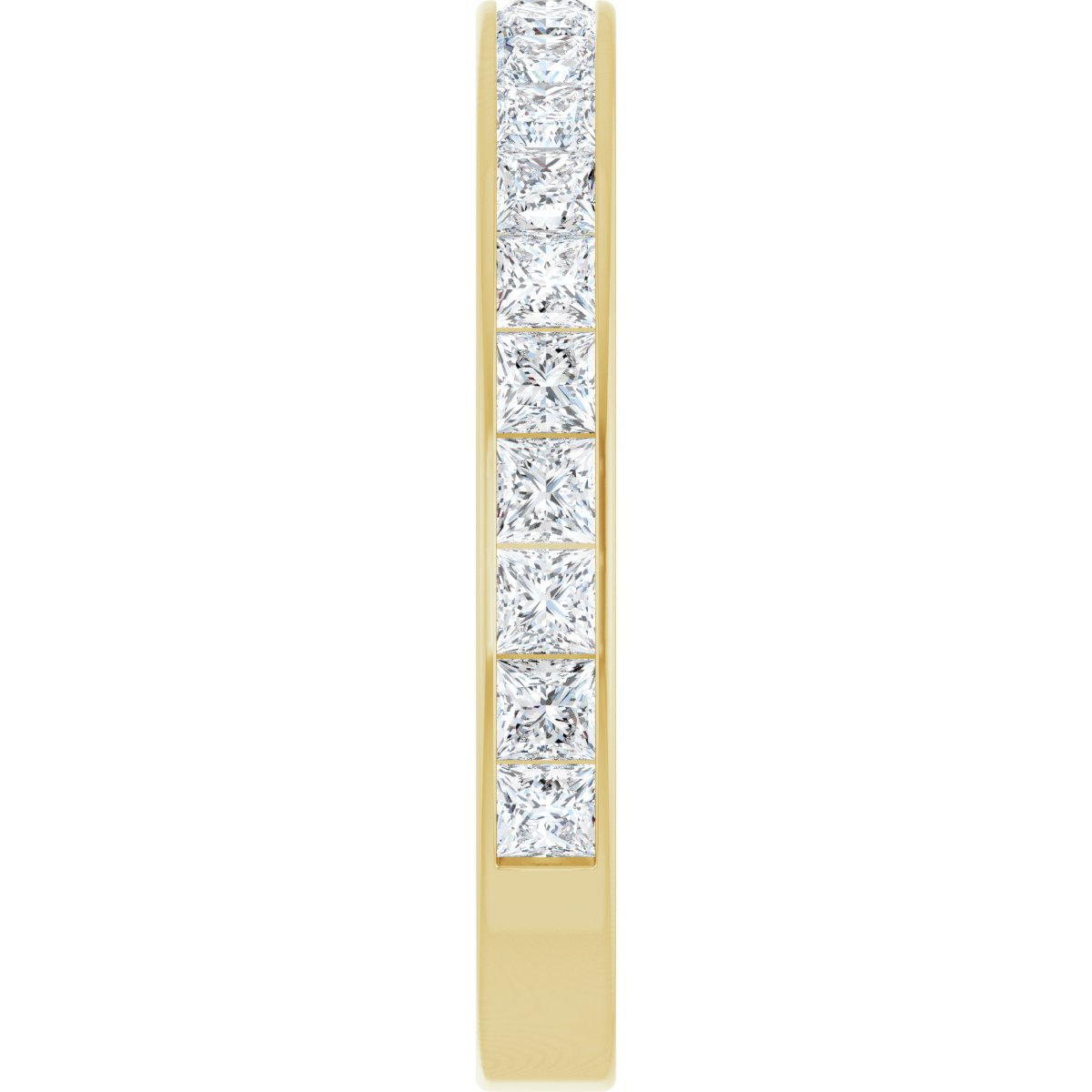 3 3/8 CTW Natural Diamond Anniversary Band in 14k yellow gold
