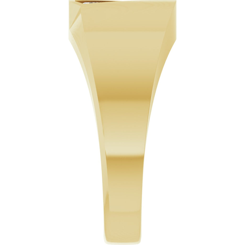 1/2 CTW Lab-Grown Diamond Band in 14k yellow gold