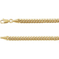 4.35 mm Miami Cuban Curb Chain in 14k yellow gold