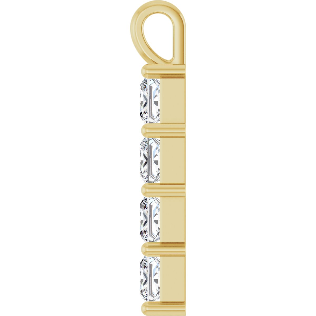 2 1/3 CTW Natural Diamond Pendant in 14k yellow gold