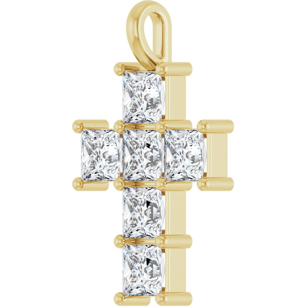 2 1/3 CTW Natural Diamond Pendant in 14k yellow gold