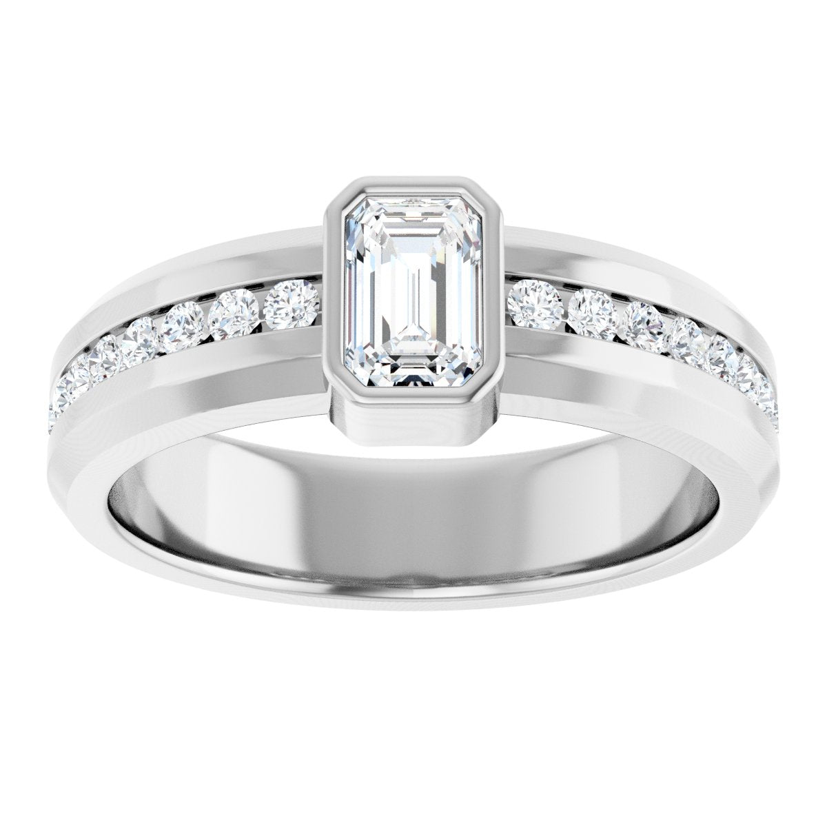 1 CTW Lab-Grown Diamond Band