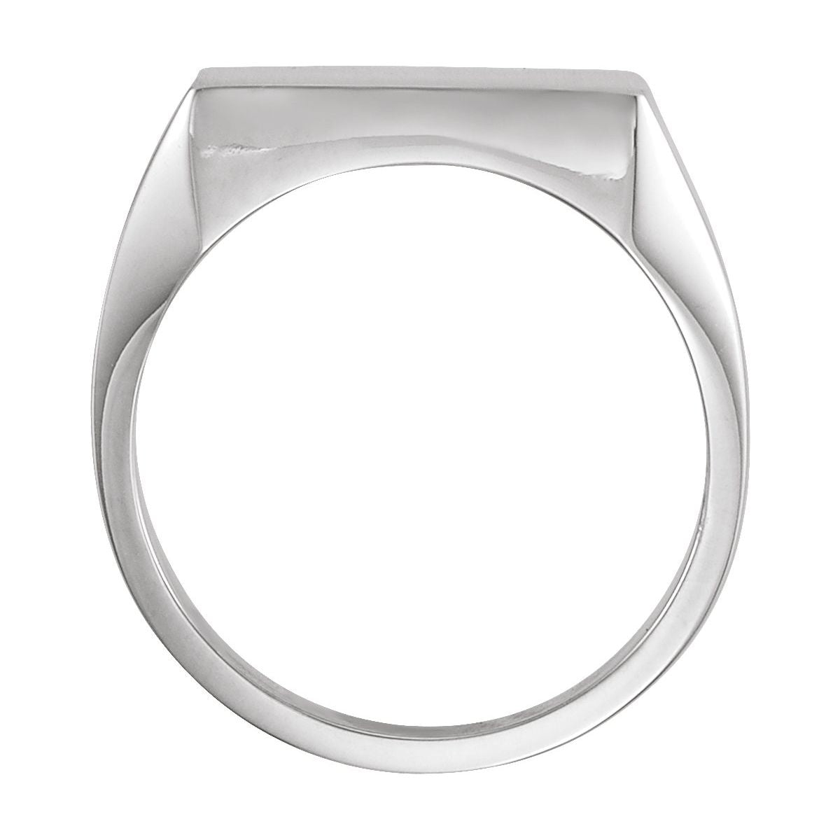 18 mm Square Signet Ring