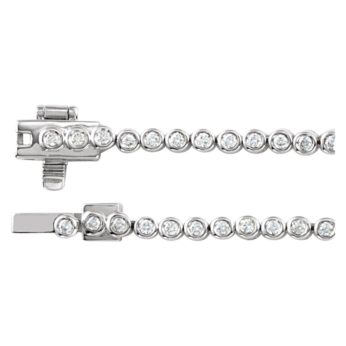 5 1/5 CTW Lab-Grown Diamond Necklace