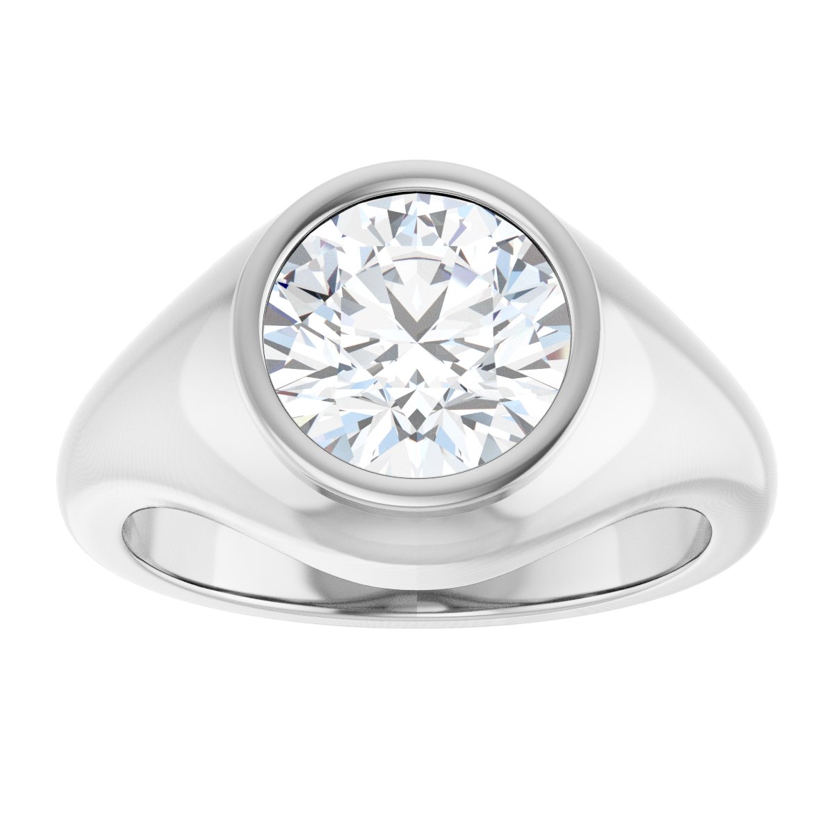 2 CT Lab-Grown Diamond Ring