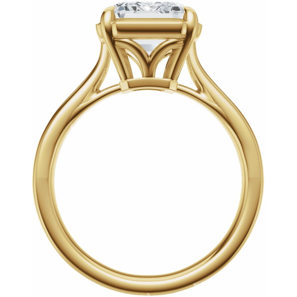 2 1/2 CTW Lab-Grown Diamond Engagement Ring in 14k yellow gold
