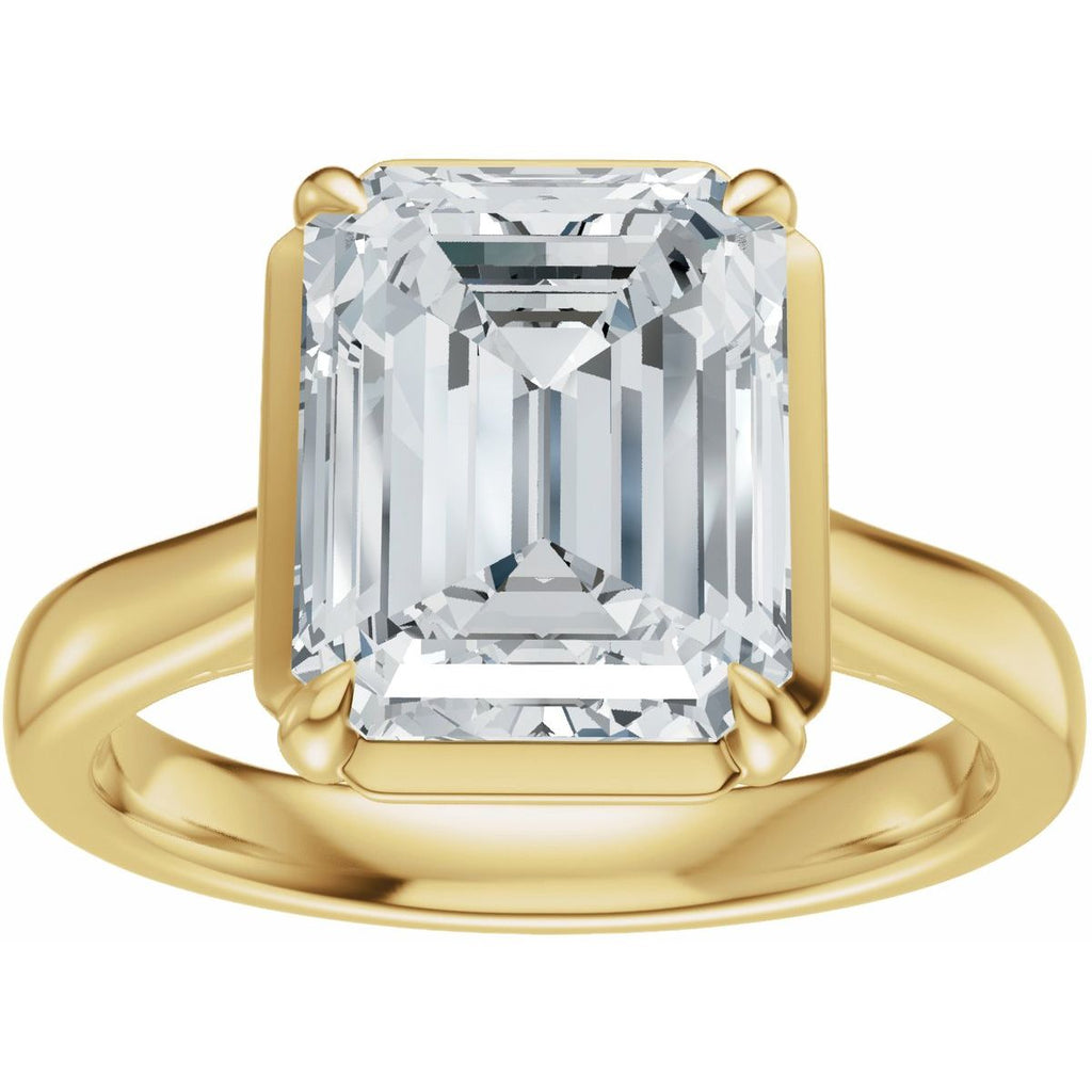 2 1/2 CTW Lab-Grown Diamond Engagement Ring in 14k yellow gold