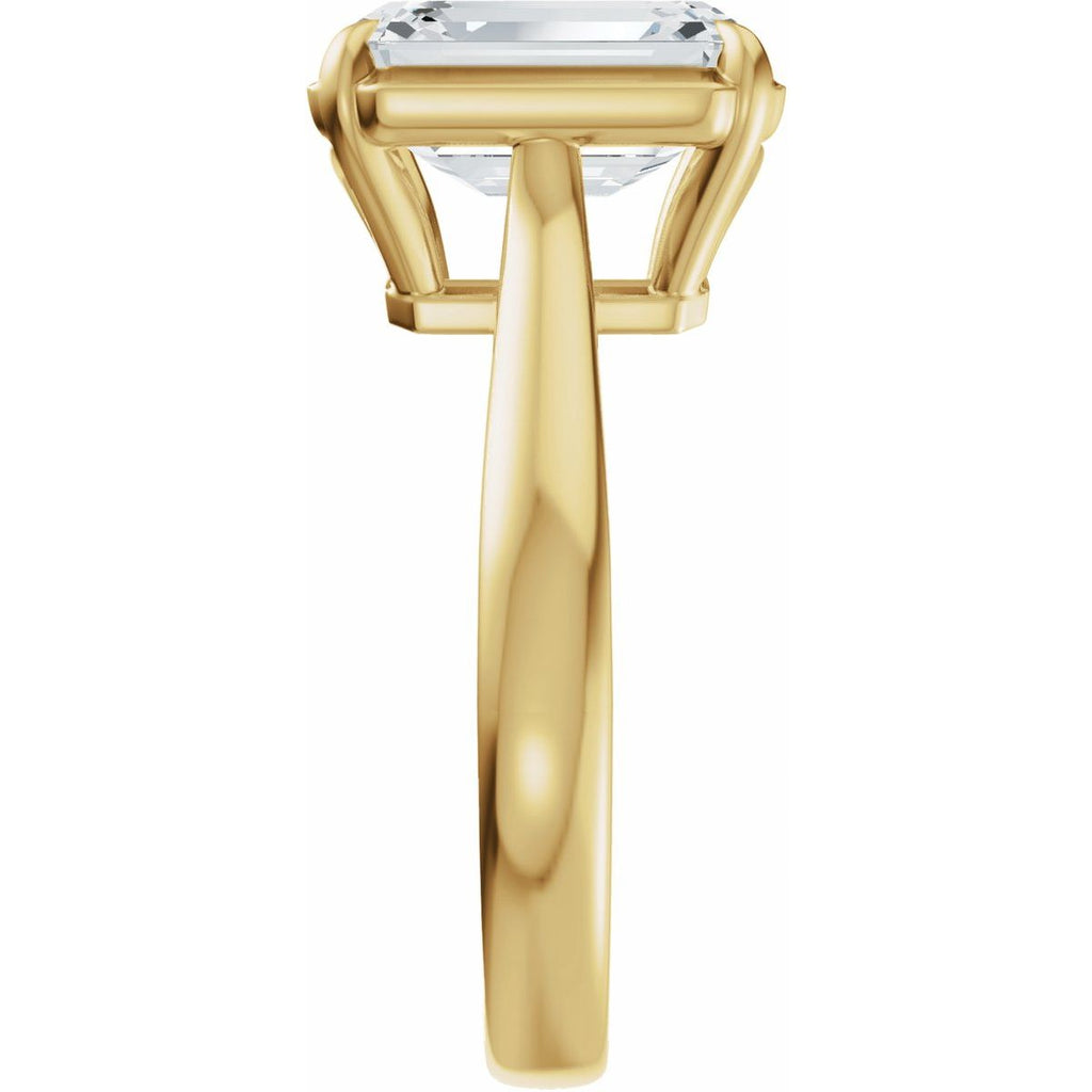 2 1/2 CTW Lab-Grown Diamond Engagement Ring in 14k yellow gold