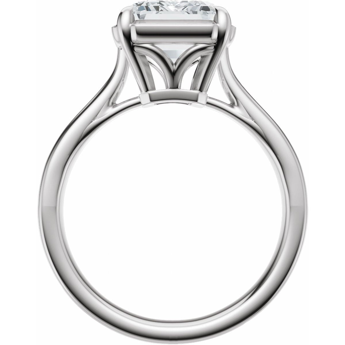 2 1/2 CTW Lab-Grown Diamond Engagement Ring in 14k white gold