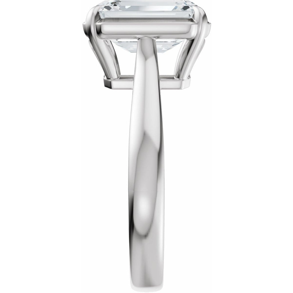 2 1/2 CTW Lab-Grown Diamond Engagement Ring in 14k white gold