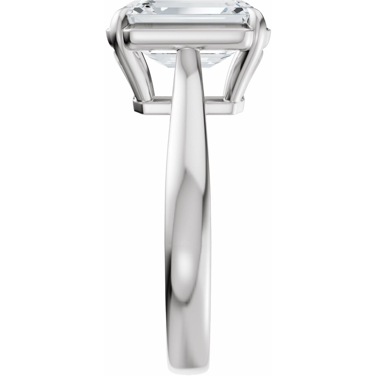 2 1/2 CTW Lab-Grown Diamond Engagement Ring in 14k white gold