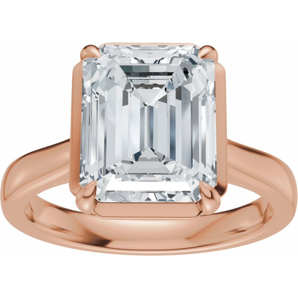 2 1/2 CTW Lab-Grown Diamond Engagement Ring in 14k rose gold
