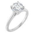 1 5/8 Lab-Grown Diamond Engagement Ring in 14k white gold