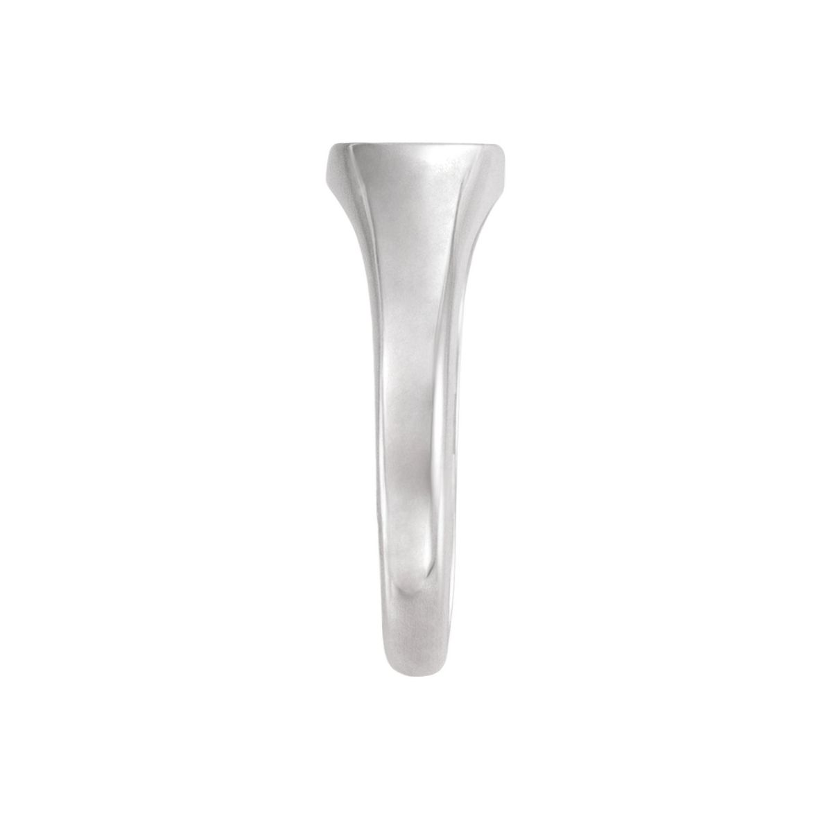 10x7 mm Oval Signet Ring