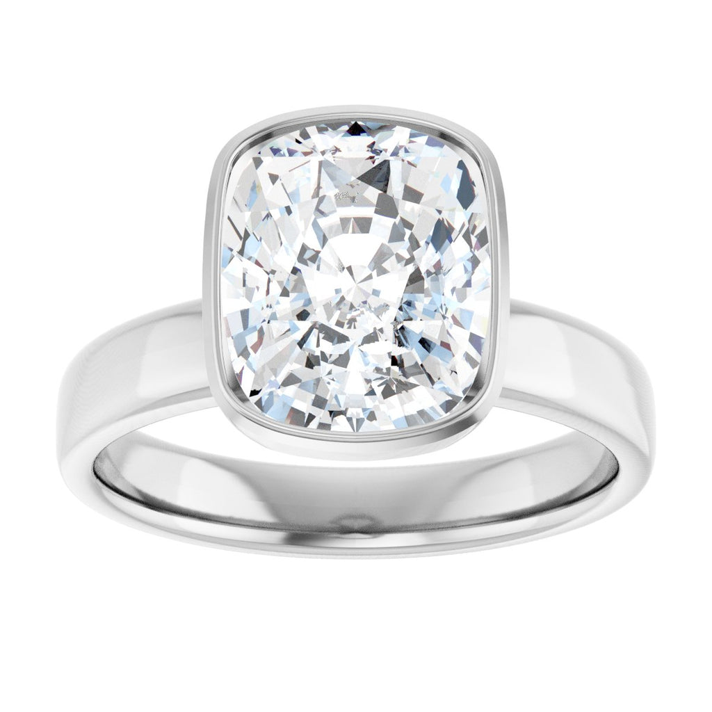 3 3/8 CTW Lab-Grown Diamond Engagement Ring in 14k white gold