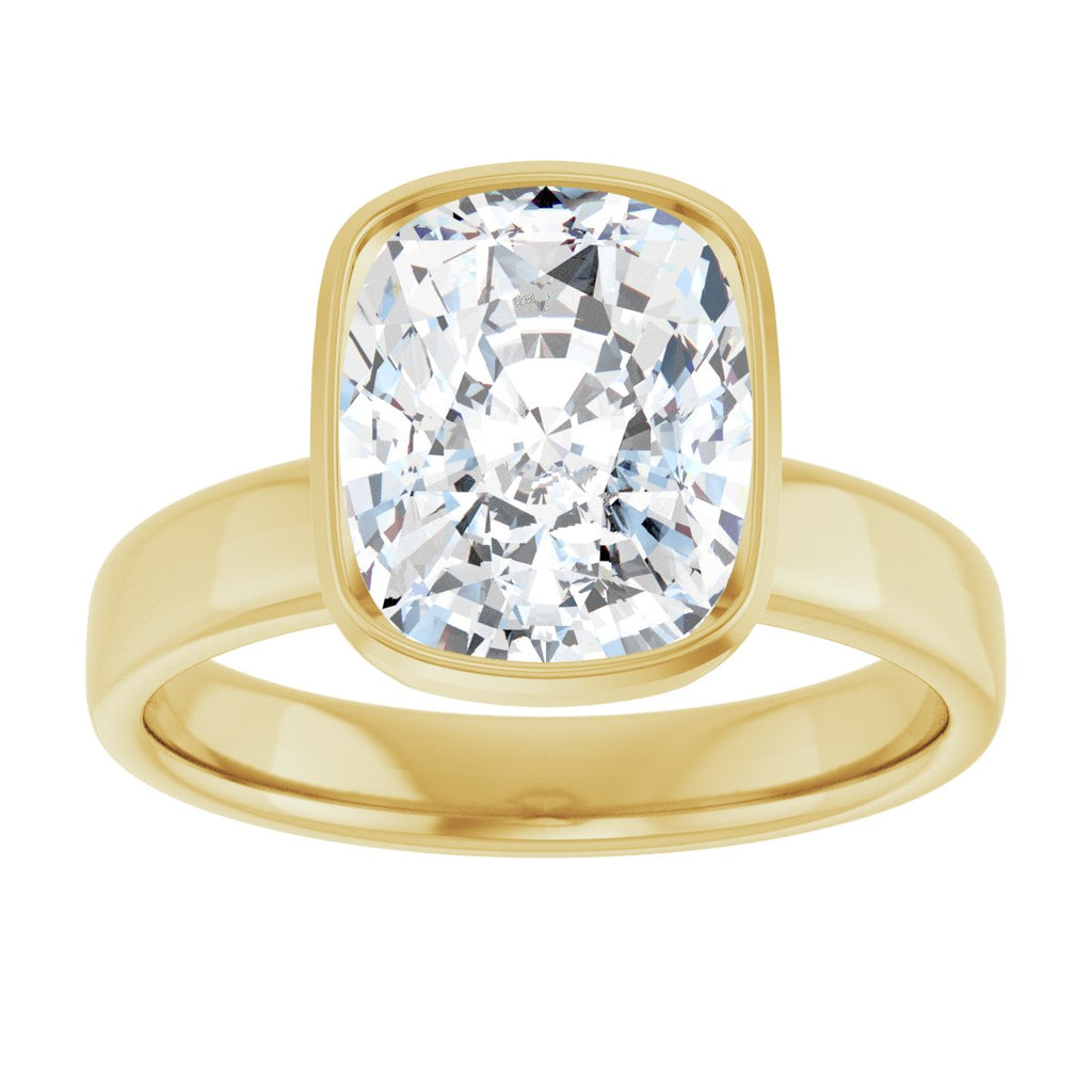 3 3/8 CTW Lab-Grown Diamond Engagement Ring in 14k yellow gold